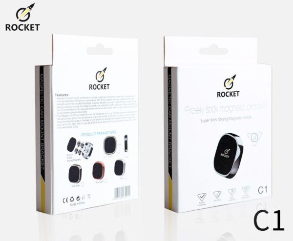 ستاند سيارة قطعة مغناطيس صغيره طبلون من شركة روكيت ROCKET-(C1)