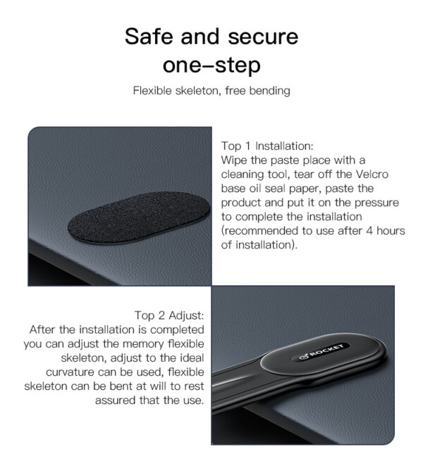 ستاند Magsafer للسيارة من شركة روكيت ROCKET-(C19)