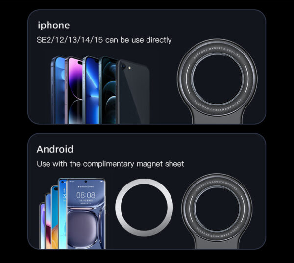 ستاند Magsafer للسيارة من شركة روكيت ROCKET-(C19)