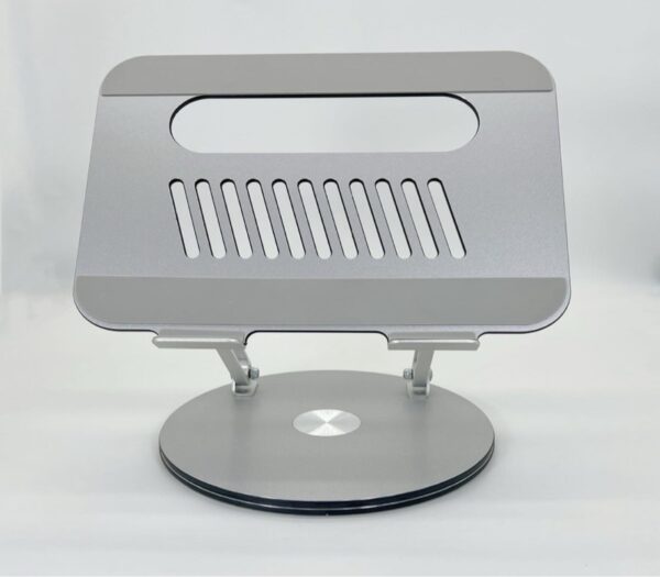 ستاند ايباد/لابتوب دوران 360 مصنوع من الألمنيوم يتحمل وزن لغاية 30 كغ من شركة روكت ROCKET-(C24)