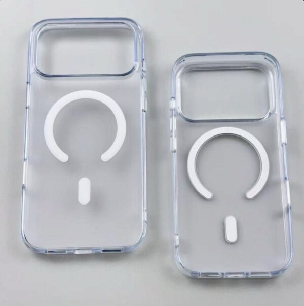 كفر شفاف نحيف لأجهزة الآيفون, يمنح حماية ممتازة مع خفة وأناقة على الجهاز.