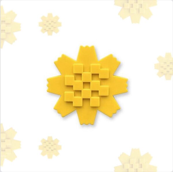 بروش ( دبوس ) زهرة العرفج