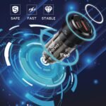 ⁦شاحن ولاعة السيارة بمنفذين (Type-C - USB) من شركة ROCKET⁩ - الصورة ⁦2⁩