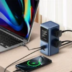 ⁦مشترك كهربائي عالمي من شركة LDNIO بقدرة شحن سريع 45 واط مع شاشة LED⁩ - الصورة ⁦4⁩