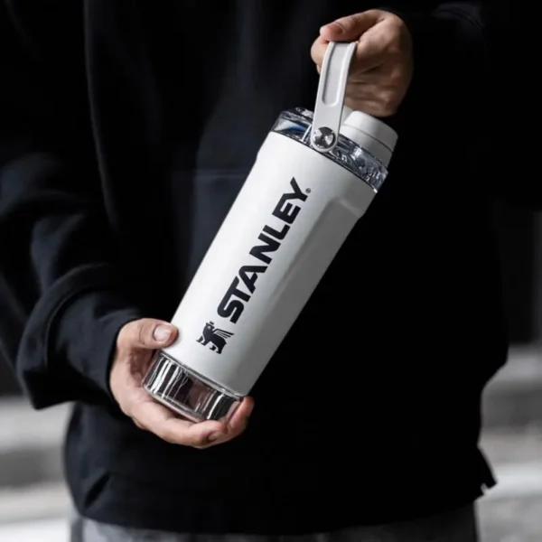 ⁦أكتيفيت Active Shaker Bottle – زجاجة خلط ستانلس ستيل 591 مل⁩ - الصورة ⁦5⁩