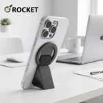 ⁦مسكة G03 ماج سيف جلد تصير ستاند بنفس الوقت من شركة ROCKET⁩ - الصورة ⁦3⁩