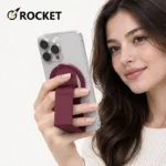 ⁦مسكة G03 ماج سيف جلد تصير ستاند بنفس الوقت من شركة ROCKET⁩ - الصورة ⁦2⁩