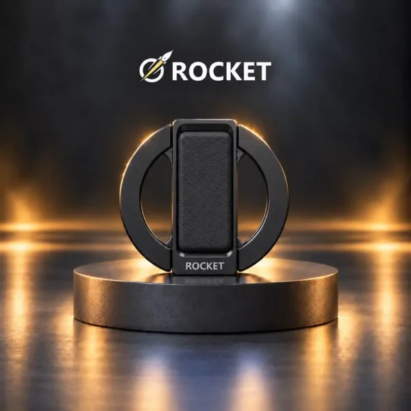 ⁦بأحدث تصميم مسكة ROCKET بخاصية الماج سيف - مسكة وستاند بخفة وأناقة⁩ - الصورة ⁦7⁩
