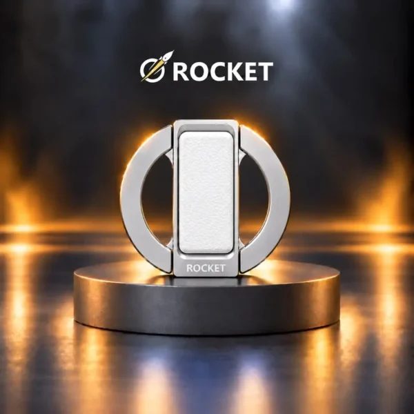 ⁦بأحدث تصميم مسكة ROCKET بخاصية الماج سيف - مسكة وستاند بخفة وأناقة⁩ - الصورة ⁦3⁩