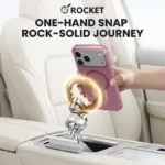 ⁦كفر شفاف نحيف المعروف بالريشة بألوان جذابة من ROCKET⁩ - الصورة ⁦2⁩
