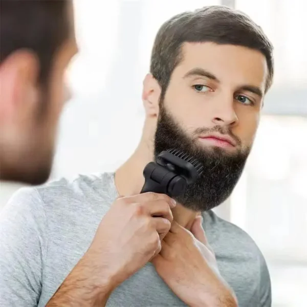 ⁦فرشاة حرارية لاسلكية للشعر واللحية⁩ - الصورة ⁦5⁩