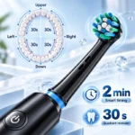 ⁦فرشاة الأسنان الكهربائية 6D الذكية – 5 أوضاع تنظيف⁩ - الصورة ⁦3⁩
